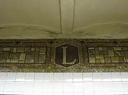 Lorimer Street "L" mosaic