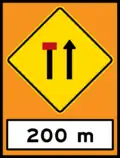Left lane closed