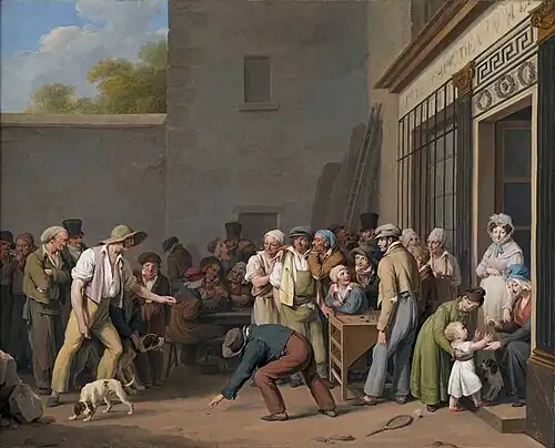 The Barrel Game, 1828