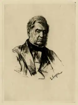 Louis Fagan - Portrait of Antonio Panizzi