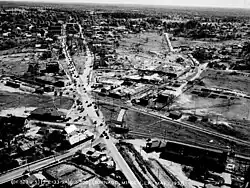 Aftermath of the 1933 tornado