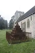 Lowsley Tomb, approximately 3 metres south of south wall of Church of St Mary