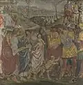 Luca Signorelli o Pinturicchio, Riconciliazione di Coriolano