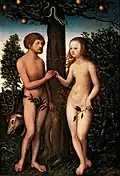Lucas Cranach the Elder, Adam and Eve, 1530
