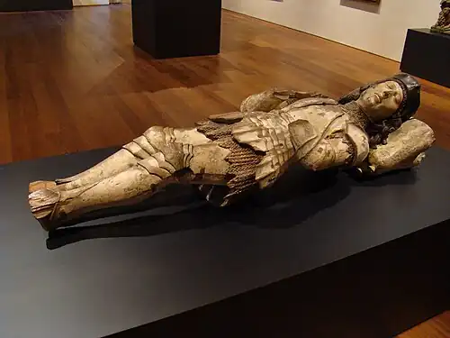 Funerary Portrait of Luis Pimentel y Pacheco, anonymous, Lion workshop, 15th century.