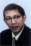 Saifuddin as a member of the People's Representative Council
