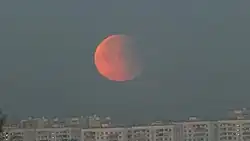 Near sunrise, Moscow, 02:55 UTC