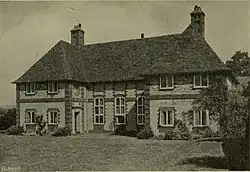 Folly Farmhouse and Entrance Court to East