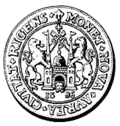 Seal of Riga in 1586