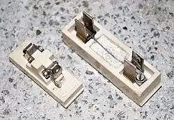 MEM rewirable fuse holders (30 A and 15 A)