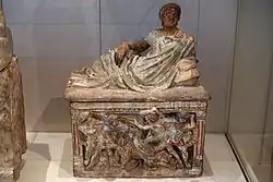 MMA Etruscan Funerary Urn