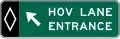 E8-2 Preferential Lane Entrance Direction (Overhead)