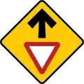 SP-31a: Yield sign ahead
