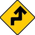 SP-9: Sharp reverse curve (right)