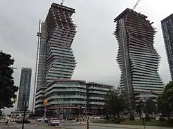 M City condominiums under construction, September 2021