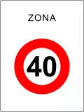 22e)&nbsp;— Speed limit zone
