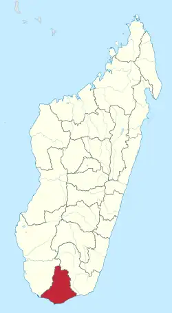 Location in Madagascar