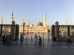 Masjidun Nabawi, Mausoleum of: *The Islāmic Prophet Muhammad (Madinah)