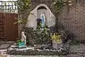 Statue of Mary within the church grounds