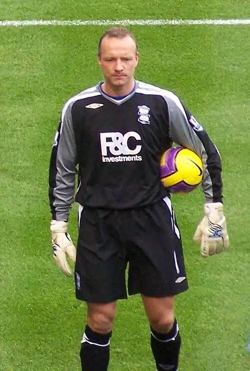 Maik Taylor signed at the end of 1996 and played in goal for the last 18 league games.