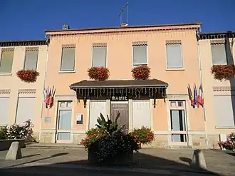 The town hall of Anthon
