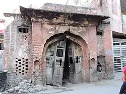 Mani Majra Fort, south side entrance view