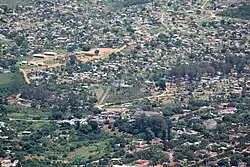 Aerial view of Manica