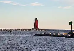 Manistique East Breakwater Light