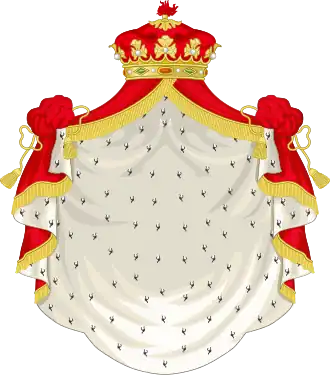 Mantle and coronet of a Grandee of Spain