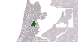 Location of Zuidoostbeemster