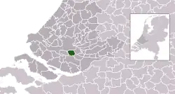 Location of Barendrecht