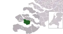 Location of Borsele