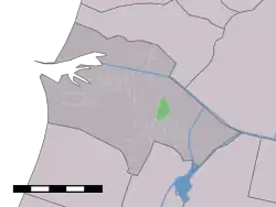 Hofgeest in the municipality of Velsen.