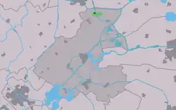 Location in the former Boarnsterhim municipality