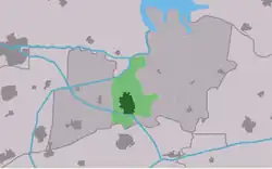 Location in the former Kollumerland municipality