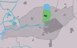 Location in Smallingerland municipality