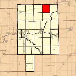 Location in LaSalle County