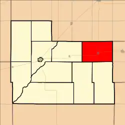 Location in Edwards County
