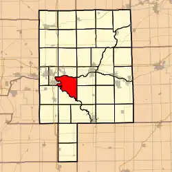 Location in LaSalle County