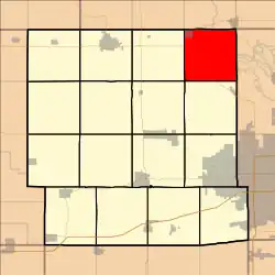 Location in Dallas County