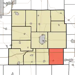 Location in Henry County