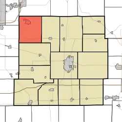Location in Henry County