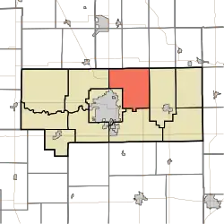 Location in Howard County