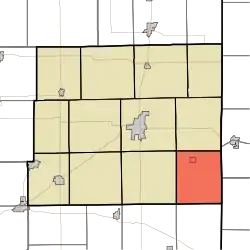 Location in Jay County