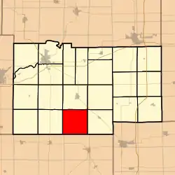 Location in Lee County