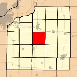 Location in Henry County