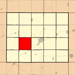 Location in Crawford County