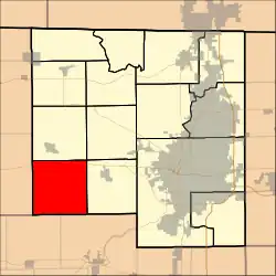Location in Winnebago County