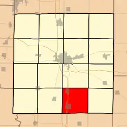 Location in Jefferson County