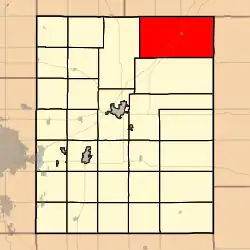 Location within Butler County